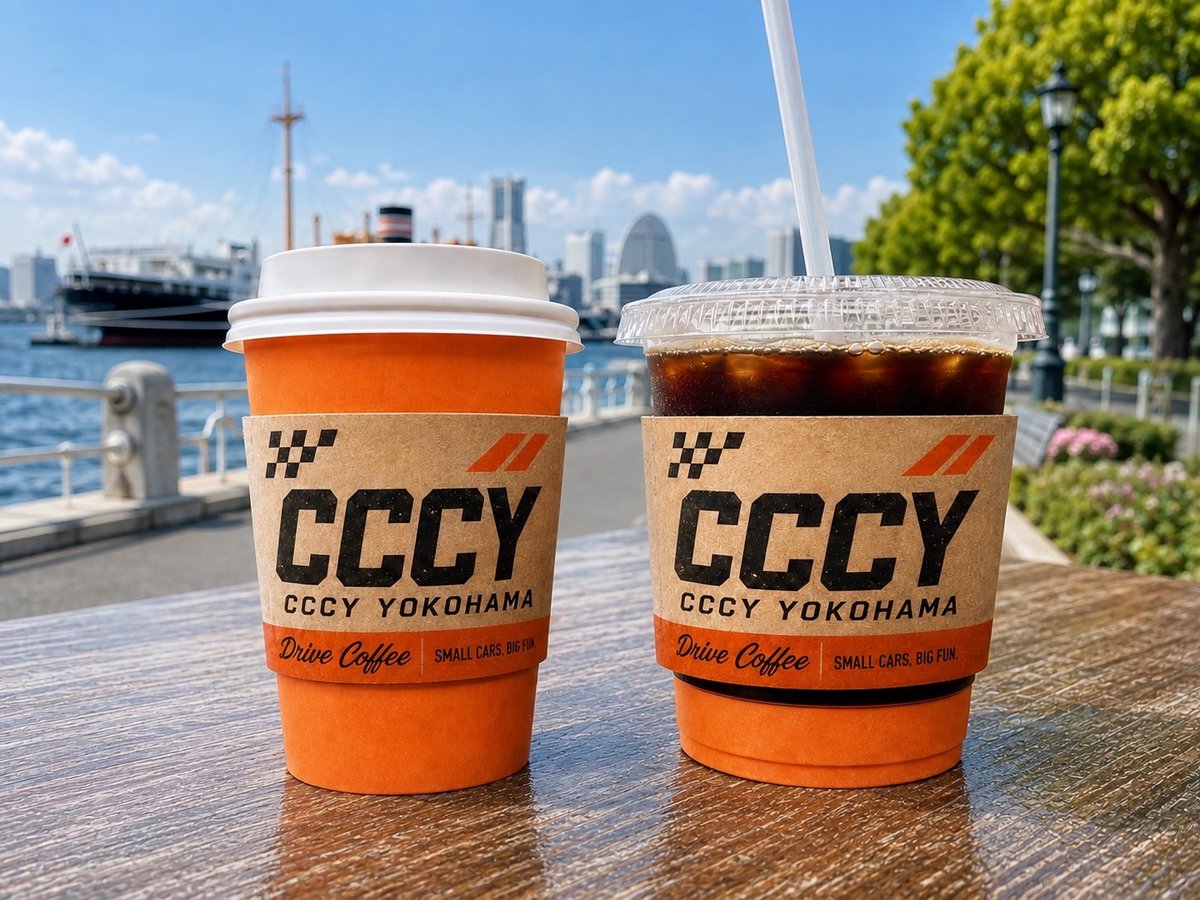CCCY DRIVE COFFEEのホット・アイスコーヒー